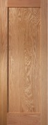 1 Panel Flat Oak